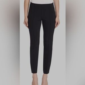 Lafayette 148 New York Women’s Black Stretch Crop pull on Pants Size Large